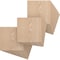 Ekena Millwork 15 3/4W x 15 3/4H x 3/8T Wood Hobby Boards, Red Oak, 25PK HBW16X16X375DRO - alternate 1